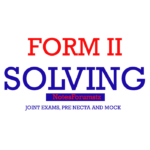 FORM TWO PRE MOCK BUNDA PAST PAPERS