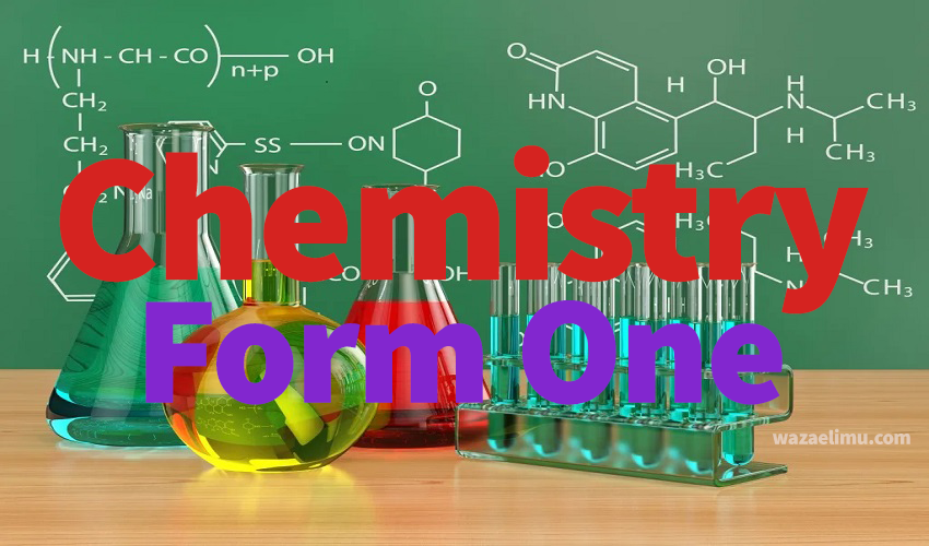Form One Chemistry Notes