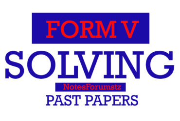 Physics Form 5 and 6 NECTA Questions All Topics